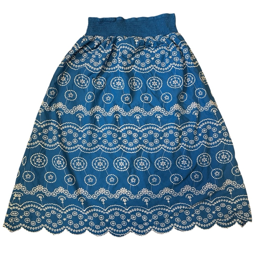 “Collections Etc.” Boho Embroidered Maxi Skirt